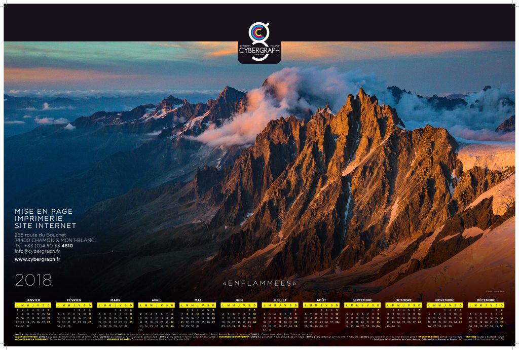 Calendrier Cybergraph 2018