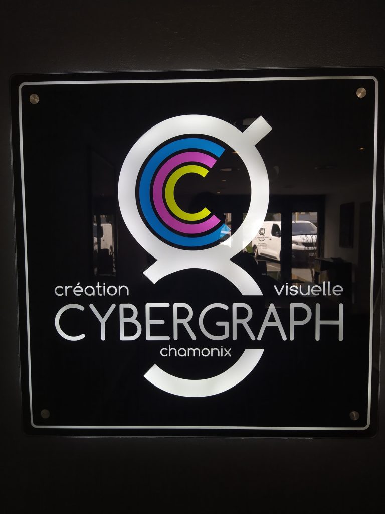 Enseigne lumineuse Cybergraph